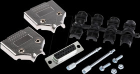 MHDTPK15-DB15S-K D-Sub female, 15-pin