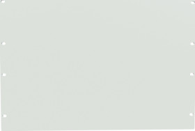 Blind plate, aluminum, (H) 356 mm, 8 U, light gray, PBPA19014LG2