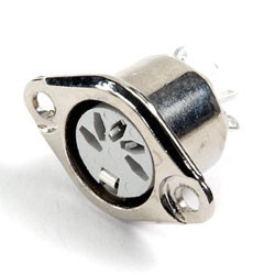 Gniazdo Din 3 -pinowe Żeński Montaż na panelu 34 V AC/DC 3P