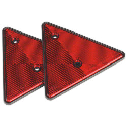 Sealey TB17 Rear Reflective Red Triangle Pack of 2