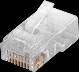 93828 RJ45 plug, CAT 6 UTP unshielded