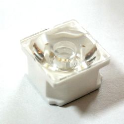 Soczewka LED 22mm x 22mm x 14 mm biała CX11352 LAURA-RS [SOCZ-17]