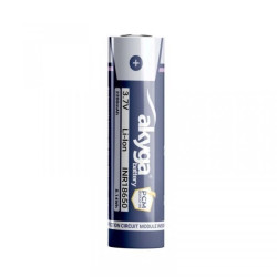 Akumulator litowo-jonowy Akyga AKY2460 INR18650-22M-PCM Li-Ion 3.7V / 2200mAh z zabezpieczeniem