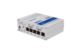 Profesjonalny przemysłowy router 4G LTE Cat 6, Dual Sim, 1x Gigabit WAN, 3x Gigabit LAN, WiFi 802.11 AC Teltonika RUTX12