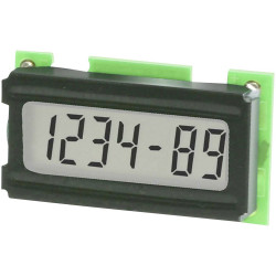K&#xFC;bler 162138 Time Counter Module 6-Digit LCD Wide Voltage Range