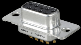 164B10019X D-SUB socket, 9-pin, industrial design