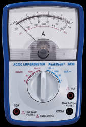 P 3203 Analoges Amperemeter, 10 A AC/DC