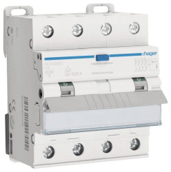 Wyłącznik różnicowoprądowy/automatyczny Hager ADX456D 4 styki 6 A 0.03 A 400 V