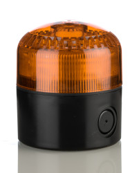 Sygnalizator akustyczny z lampą sygnalizacyjną 120 → 240 V. Pomarańczowy AC IP65 Montaż na podstawie 105dB