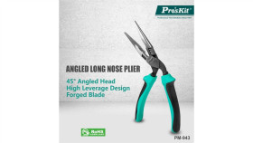 Szczypce Wygięte 45 Stopni Obcinaczki Cu 2,6Mm/Stal 2Mm Pm-943