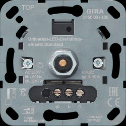 245000 Universal LED Rotary Dimmer Insert