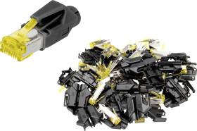 Hirose Electronic A-MO6A-8-8-HRS-10 Złącze męskie RJ45 A-MO6A-8-8-HRS-10, RJ45, CAT 6, piny:8, 10 szt.