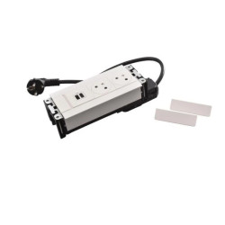 INCARA Gniazdo meblowe multilink 2x2p+z USB A+C 2,0 m biały 654771