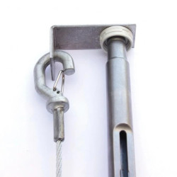 Zawiesie linkowe Speed Link SLS z hakiem, 2 mm linka, 2 m długość 196742