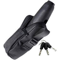 KH-security 200152 Bumbag Cordura Lightweight Secure Ideal for Belt Use