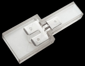 Flat connector coupling, width: 6.35 mm, 3-way