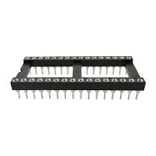 Podstawka DIL 2.54mm Pitch 7.62mm Row Spacing 20-pinowe, Przewlekany Toczony Pin, 3A RS PRO