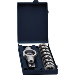 Exact 70418 Die Tool Kit 8-Piece HSS Metric M3-M12