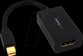 MDP2HDMI DisplayPort adapter, Mini DP plug to HDMI socket