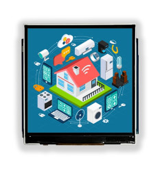 Wyświetlacz LCD TFT 3.4cal IPS TFT 480 X 480pikseli USB I/F Tak Midas