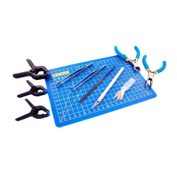 Model Craft PTK1015 Hobby &amp; Cutting Mat Tool Set