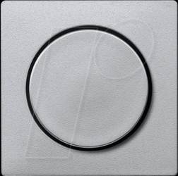 MEG5250-0460 Central plate with rotary knob - System M, aluminium