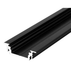 Profil led Groove10 1m anodowany czarny wpuszczany do frezu meblowy 76200021