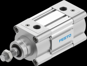 3657860 Standard cylinder, DSBC, dia. 63 mm, M16x1.5, G3/8, D3, PPVA