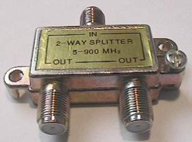 ROZGAŁĘŹNIK TV 1/2 5÷900MHz