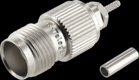 100023795 TNC cable socket 50 ohm for RG-178B/U crimp