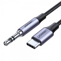 KABEL MINI JACK 3,5MM 1M AUX DO USB-C UG