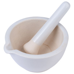 Eisco Porcelain Mortar &amp; Pestle 275ml
