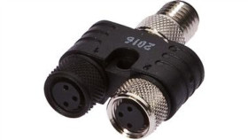 Rozdzielacz 31X10x22mm 2Xm8 3-Pinowy M8 4-Pinowy Wyświetlacz Led Ip67 Vk000046