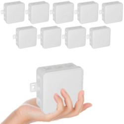 VIPLAST Puszka V5 Bryzgoszczelna Biała IP54 10 szt