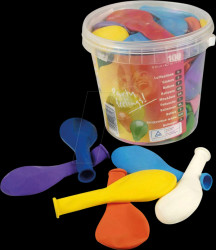 18816 Papstar colourful balloons, 100 pieces