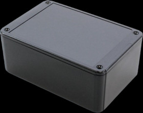 ABS enclosure, (L x W x H) 150 x 100 x 60 mm, black (RAL 9005), IP54, RL6435BK