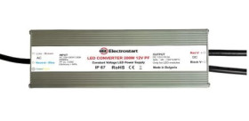 CV LED Power Supply 200W PF0.9 12V IP67 - 980200001200398 - Zasilacz LED stałonapięciowy