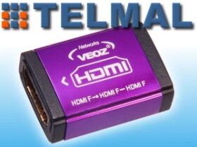 Adapter VEOZ HDMI gniazdo - gniazdo łącznik