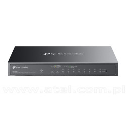 TP-Link ES210GMP, Switch zarządzalny, 10x 10/100/1000 RJ-45, PoE+, desktop