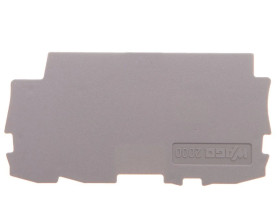 Ścianka końcowa szara TOPJOBS 2000-1391 /25szt./