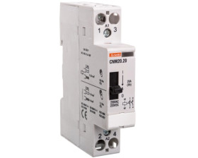 Stycznik modułowy z dźwignią do sterowania ręcznego 20A 2Z cewka 220-230 VAC/DC CNM2020220