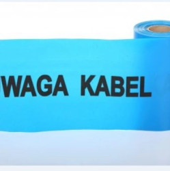 Folia kablowa niebieska z nadrukiem 20 cm/0,4mm TO-ENNn/40/20 /100m/