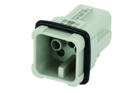 Wkładka złącza dużej mocy 7-pinowe Amphenol Industrial 16A Męski