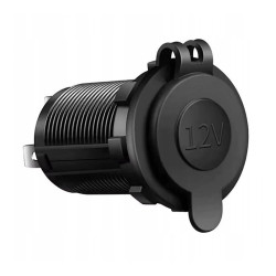 Gniazdo zapalniczki hermetyczne z uszczelką montażowe 12V/24V