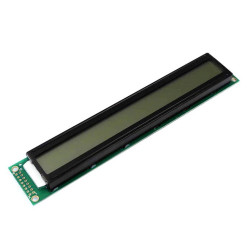 Wyświetlacz LCD Display Elektronik DEM40271FGH-PW czarny biały (S x W x G) 182 x 33.5 x 14.5 mm