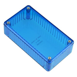 1591BTBU Hammond Blue Polycarbonate Enclosure 112 x 62 x 31mm