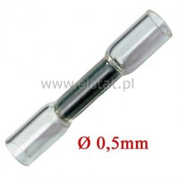 Szybkozłączka termokurczliwa 0.5 mm2.