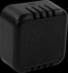 CBRS03VBK Sensor Enclosure,51x51x25,5mm,vented,black