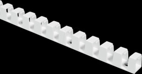 164-11108 Cable duct 11x13.5 mm, 500 mm, PP, white