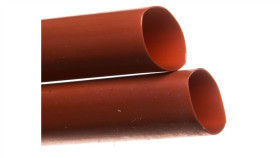 Rura Termokurczliwa Cienkościenna, Odcinki 1M (50 Szt.), Cr 19,1/9,5 Brązowa,...